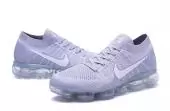 sneakers nike air vapormax knit gray couple chaussures
